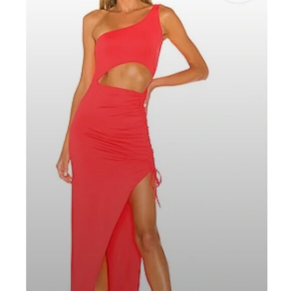 Revolve Superdown Slit Maxi Dress Size Small - Picture 1 of 3